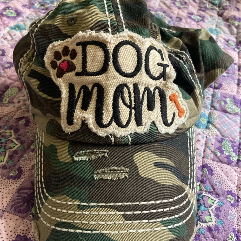 Camouflage Dog Mom Hat